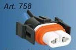 758 - FICHA 2 VIAS LAMPARA H11 - H8